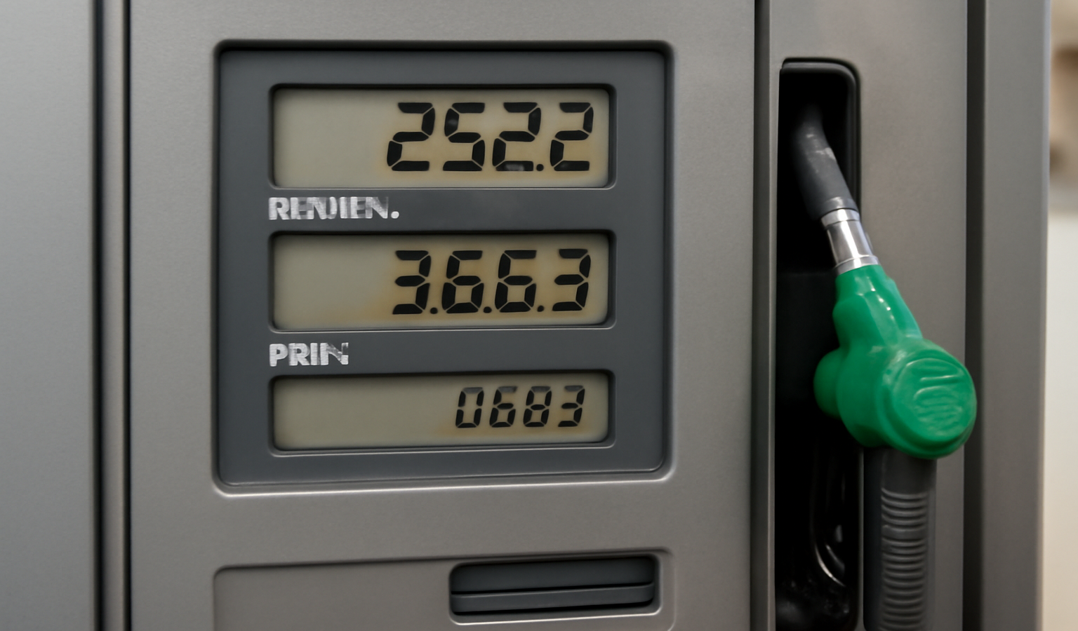 compteur consommation et ravitaillement à station