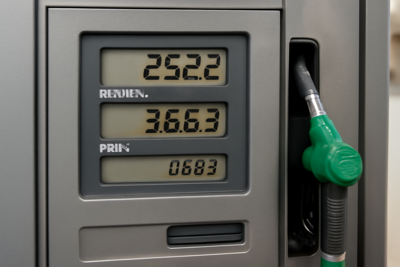 compteur consommation et ravitaillement à station
