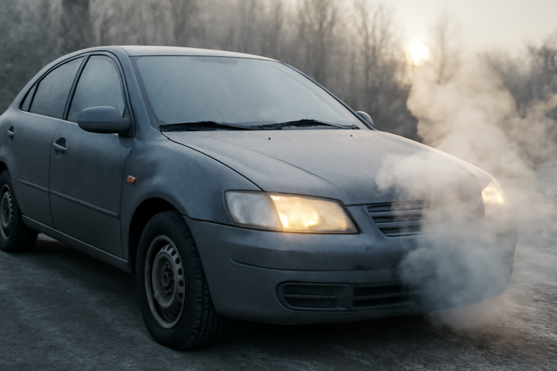 voiture demarre difficilement par temps froid